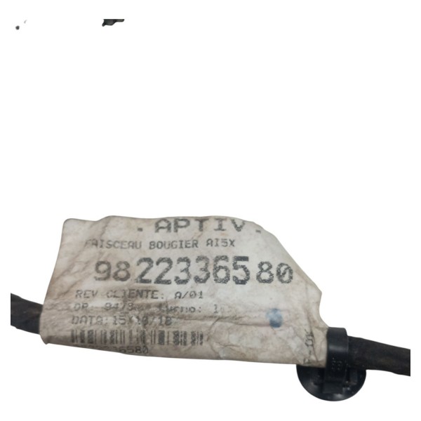Chicote Bico Injetor Motor Peugeot 208 1.6 2014 2015 2016