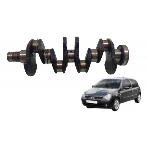 Virabrequim Motor Renault Clio 1.0 16v 2002 2003