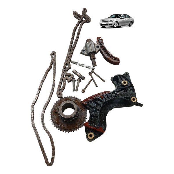 Kit Corrente Comando Mercedes C200 1.8 Kompressor 2008