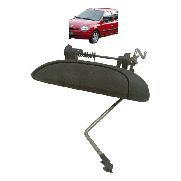 Maçaneta Externa Dianteira Esquerdo Renault Clio Logan 2001