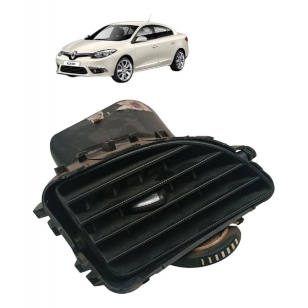 Difusor Saida Ar Central Esquerdo Renault Fluence