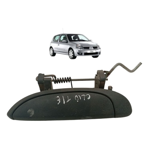 Maçaneta Externa Traseira Esquerda Renault Clio 2004 2005