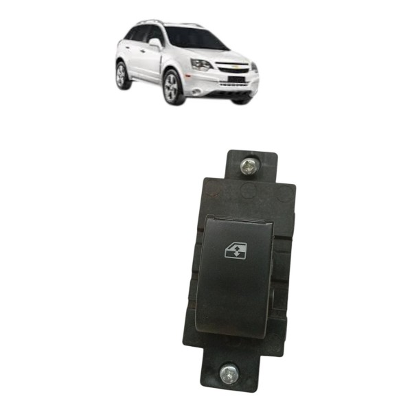 Botão Vidro Traseiro Direito Chevrolet Captiva 2009