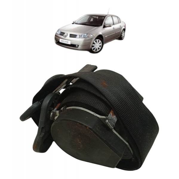 Cinto Segurança Esquerdo Renault Megane 2010 Detalhe