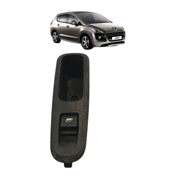 Moldura Botão Vidro Traseiro Peugeot 3008 2011