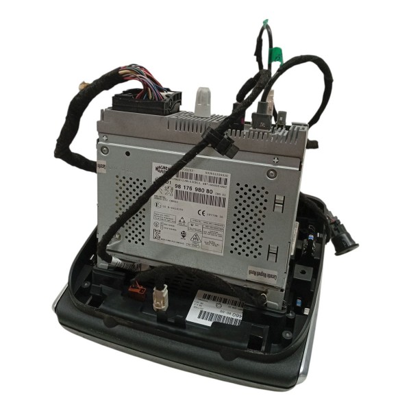Central Multimidia Moldura Comandos Citroen C3 1.5 2015