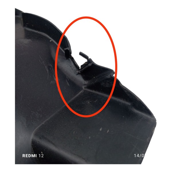 Parabarro Dianteiro Direito Citroen C4 Picasso 2009 Detalhe Parabarro Dianteiro Direito Citroen C4 Picasso 2009 Detalhe