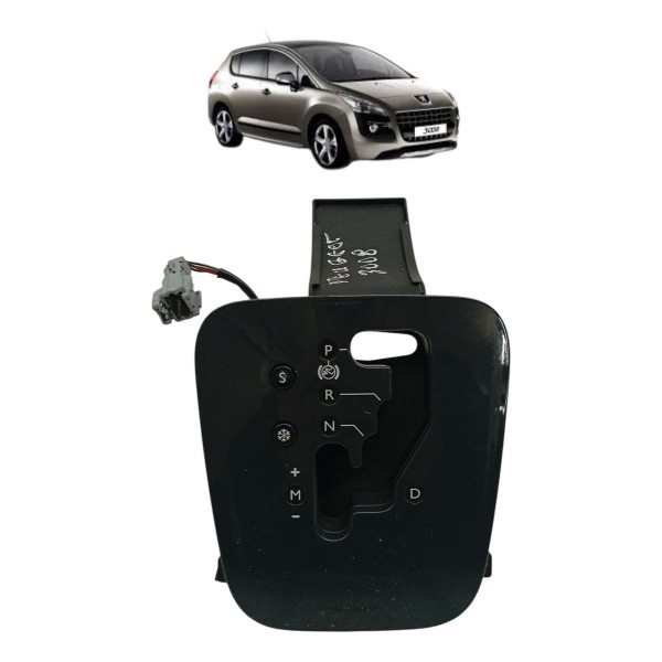 Moldura Alavanca Cambio Peugeot 3008 1.6 2011