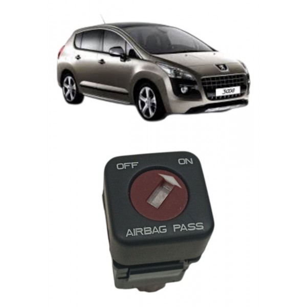Botão Interruptor Air Baf Peugeot 3008 2011