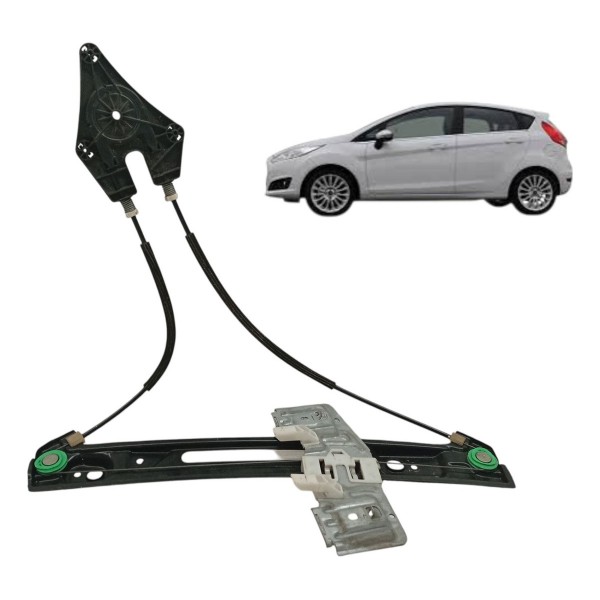 Maquina Vidro Elétrico Dianteiro Esquerdo Ford New Fiesta