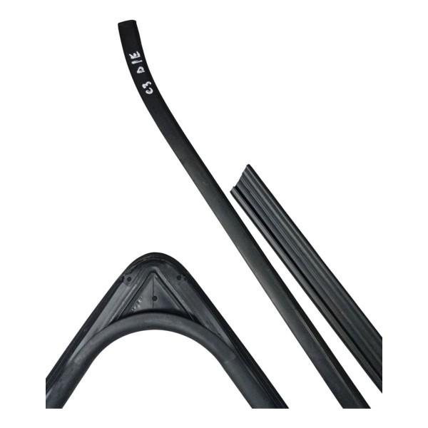 Kit Pestana Canaleta Dianteira Esquerda Citroen C3 2018 Kit Pestana Canaleta Dianteira Esquerda Citroen C3 2018