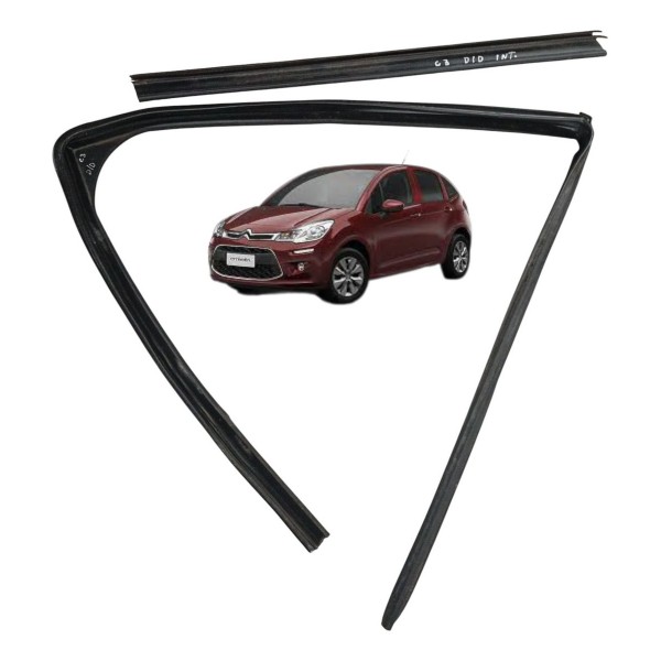 Kit Pestana Canaleta Dianteira Direita Citroen C3 2018