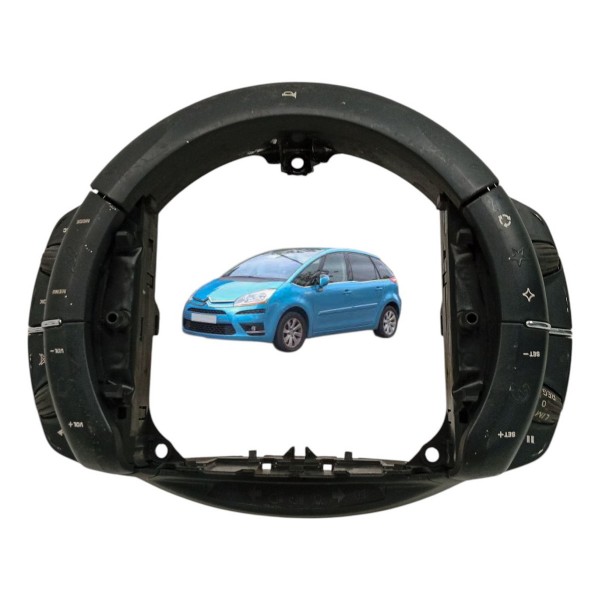 Moldura Volante Botão Comando Citroen C4 Picasso 2009