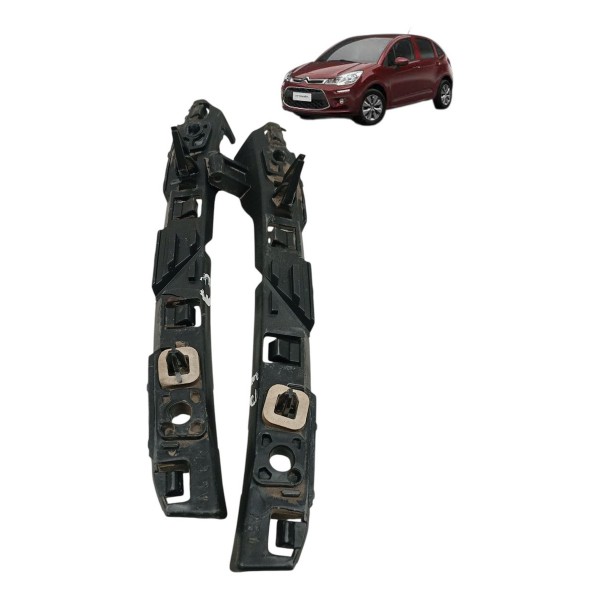 Par Guia Parachoque Traseiro Citroen C3 1.2 2018