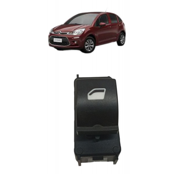 Botão Vidro Elétrico Dianteiro Citroen C3 1.2 2018