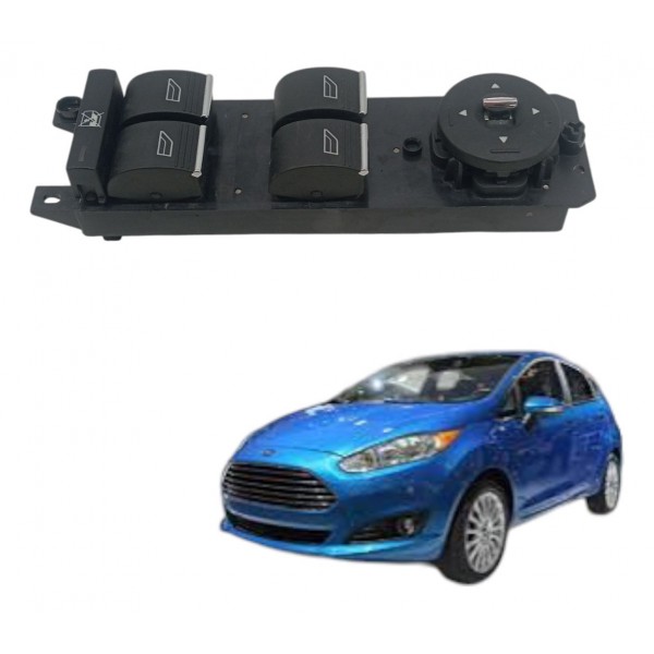 Botão Vidro Elétrico Ford New Fiesta 2013