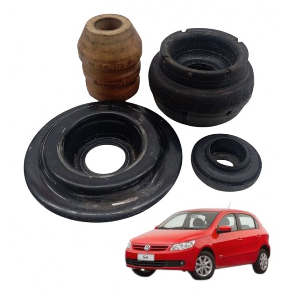 Kit Batente Amortecedor Dianteiro Volkswagen Gol 1.0 2015
