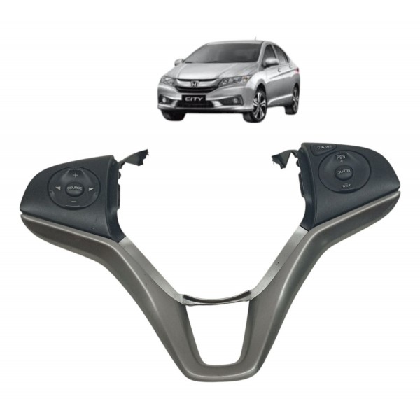 Moldura Comando Volante Honda City Ex 2018 2019