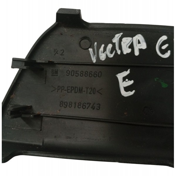 Acabamento Cinza Banco Dianteiro Esquerdo Gm Vectra 2007 - Cinza-escuro