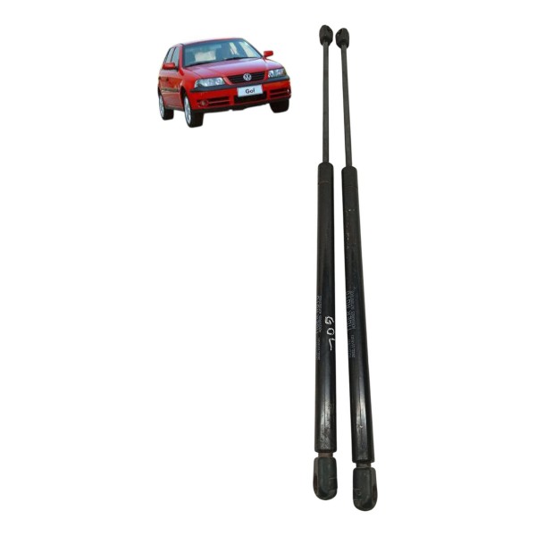 Par Amortecedor Tampa Traseira Volkswagen Gol G3 2003