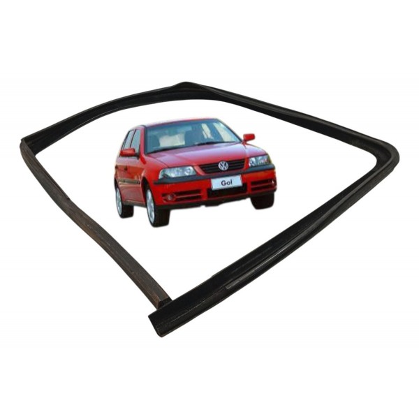 Borracha Vidro Dianteiro Esquerdo Volkswagen Gol G3 2003