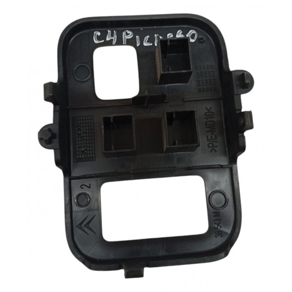 Moldura Botão Farol Citroen C4 Picasso 2009 2010