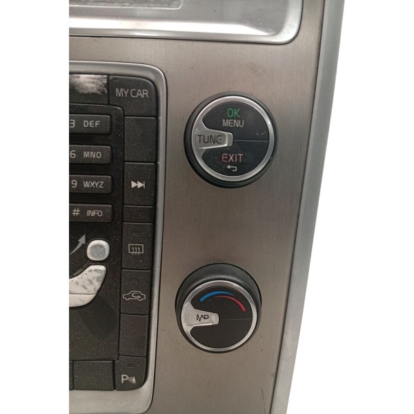 Moldura Comando Ar Condiconado Radio Volvo Xc60 T5 2012