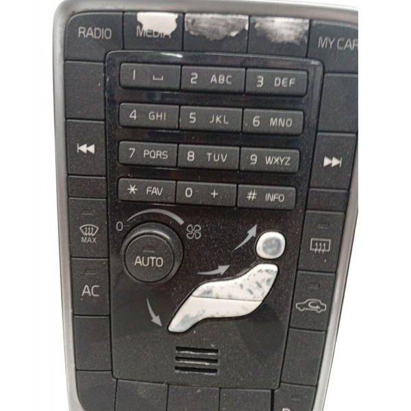 Moldura Comando Ar Condiconado Radio Volvo Xc60 T5 2012