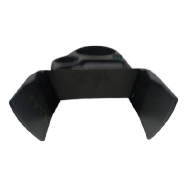 Moldura Console Central Tomada12v Ford Fiesta 2007 Detalhe