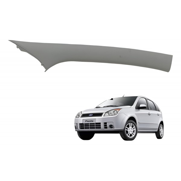 Moldura Parabrisa Direito Ford Fiesta 2007 Detalhe