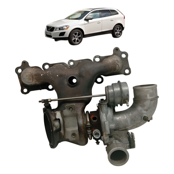 Coletor Turbina Volvo Xc60 T5 2.0 2012 2013 2014