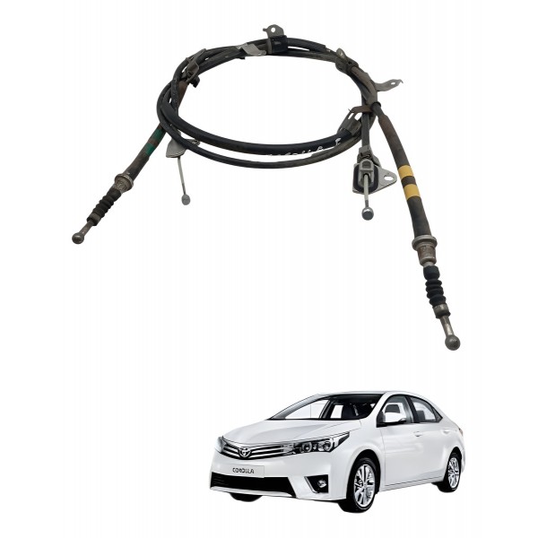 Par Cabos Freio Mão Toyota Corolla 2016 2017
