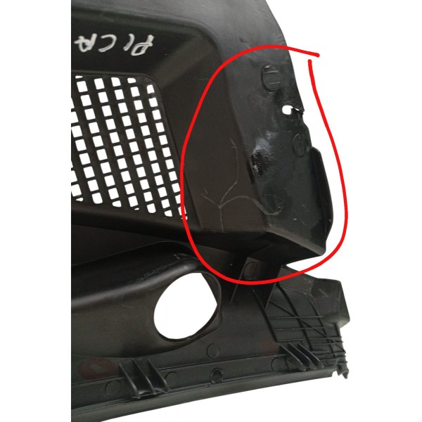 Grade Churrasqueira Direito Kia Picanto 1.0 2009 Detalhe