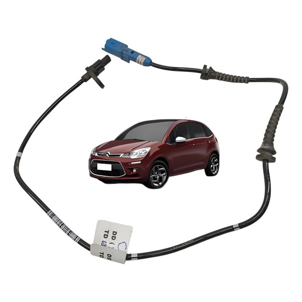 Sensor Abs Traseiro Direito Citroen C3 1.2 Pure Tech 2018