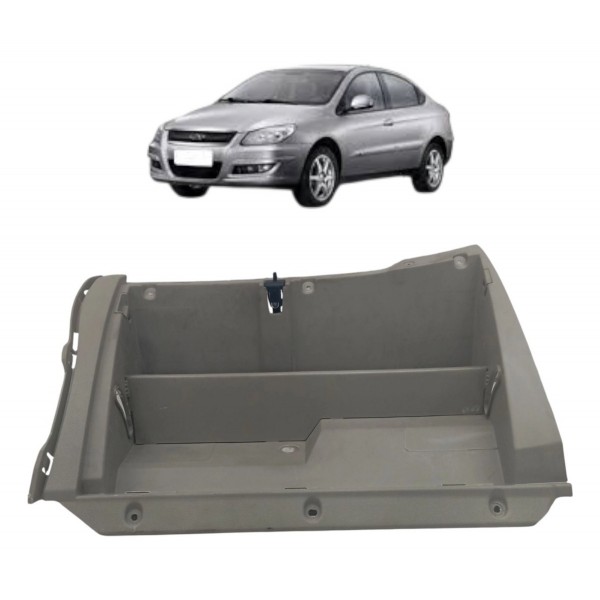 Moldura Interna Porta Luvas Chery Cielo Sedan 2012