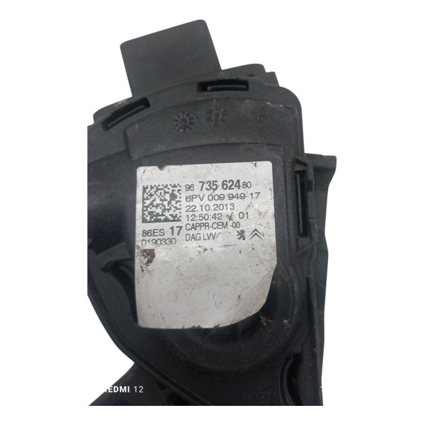Pedal Acelerador Eletrônico Citroen C3 1.5 2013