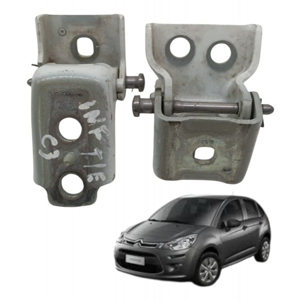 Dobradiça Porta Traseira Esquerda Citroen C3 2018