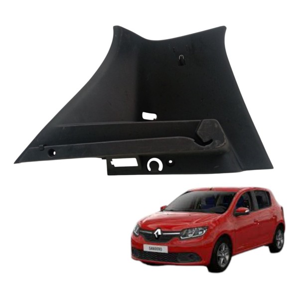 Moldura Bagagito Esquerdo Renault Sandero 2017