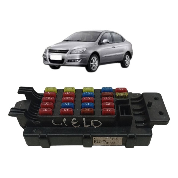 Caixa Fusivel Interna Chery Cielo 1.6 16v 2012