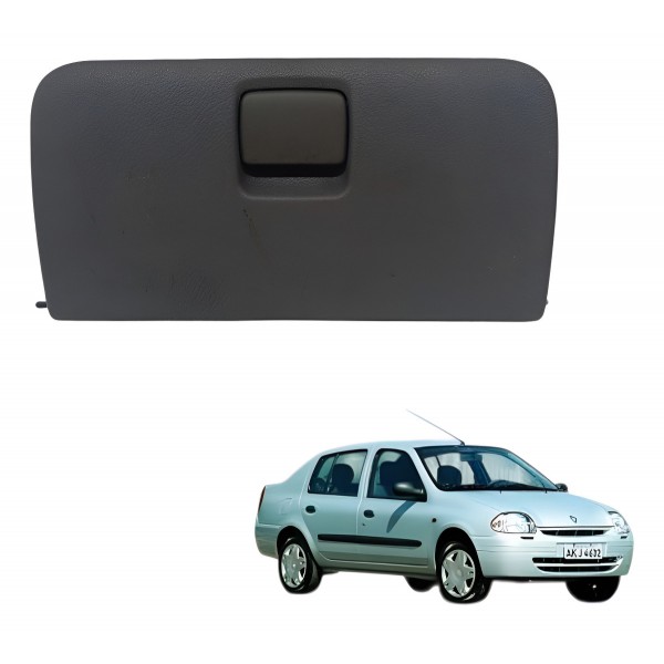 Tampa Porta Luvas Renault Clio 2001 2002 2003 Detalhe