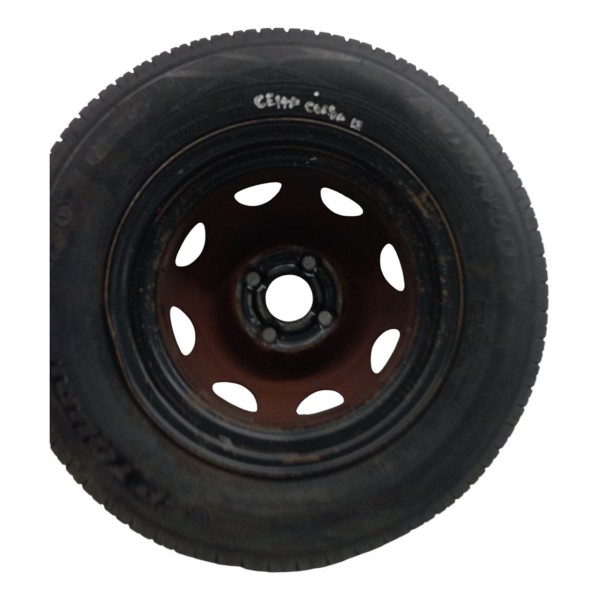Estepe Pneu 175/70-13 Aro Ferro Chevrolet Celta 2005 2006