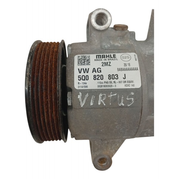 Compressor Ar Condicionado Volkswagen Virtus 1.6 2019 Compressor Ar Condicionado Volkswagen Virtus 1.6 2019