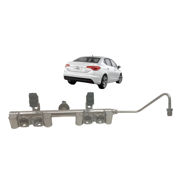 Flauta Bicos Injeçao Citroen C4 Lounge 1.6 2015