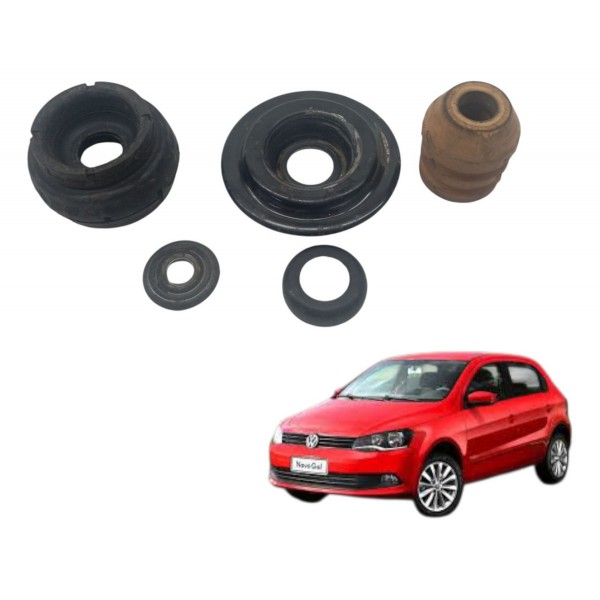 Kit Bucha Batente Amortecedor Dianteiro Volkswagen Gol 1.0