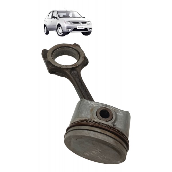 Pistão Biela Renault Logan Sandero1.6 16v 2007 2008 2009