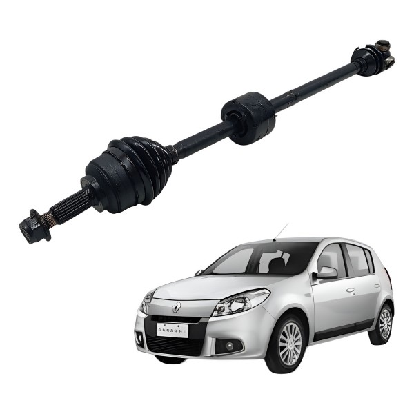 Semi Eixo Direito Renault Sandero 1.0 2014 2015 2016 Detalhe