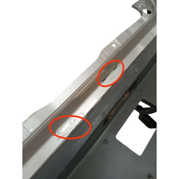 Parachoque Traseiro Fiat Uno Way 1.0 2011 2012 2013 Detalhe Parachoque Traseiro Fiat Uno Way 1.0 2011 2012 2013 Detalhe