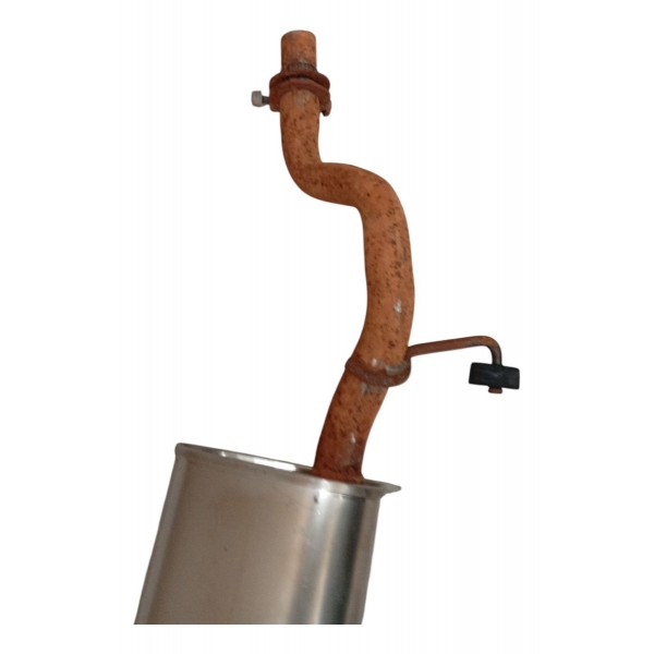 Escapamento Silencioso Fiat Uno Way 1.0 2011 2012 Detalhe