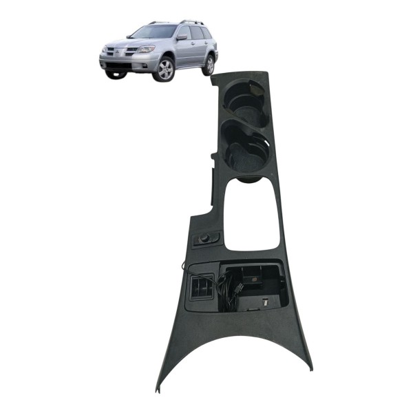 Moldura Console Central Mitsubishi Airtrek 2007 Moldura Console Central Mitsubishi Airtrek 2007