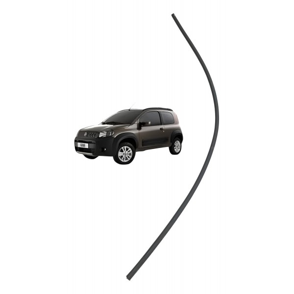 Canaleta Borracha Vidro Direito Fiat Uno Way 2011 2012 2013